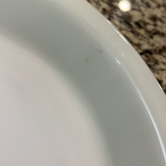 Green Pyrex Pie Dish - Picture 4 of 7